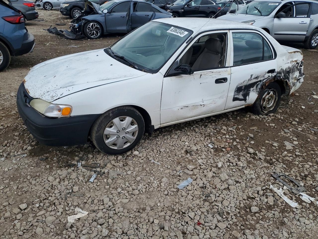 Vue de 2000 TOYOTA COROLLA VE, angle 1