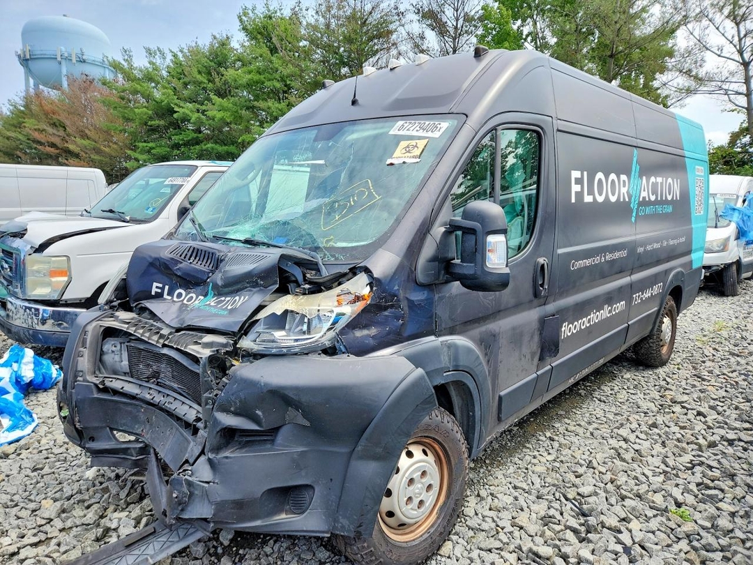 منظر 2019 RAM PROMASTER 3500 3500 HIGH، زاوية 1