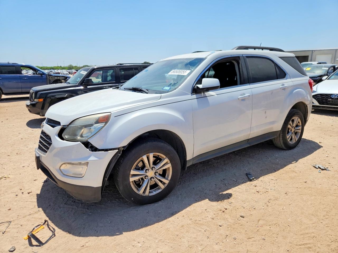 Vue de 2016 CHEVROLET EQUINOX LT, angle 1