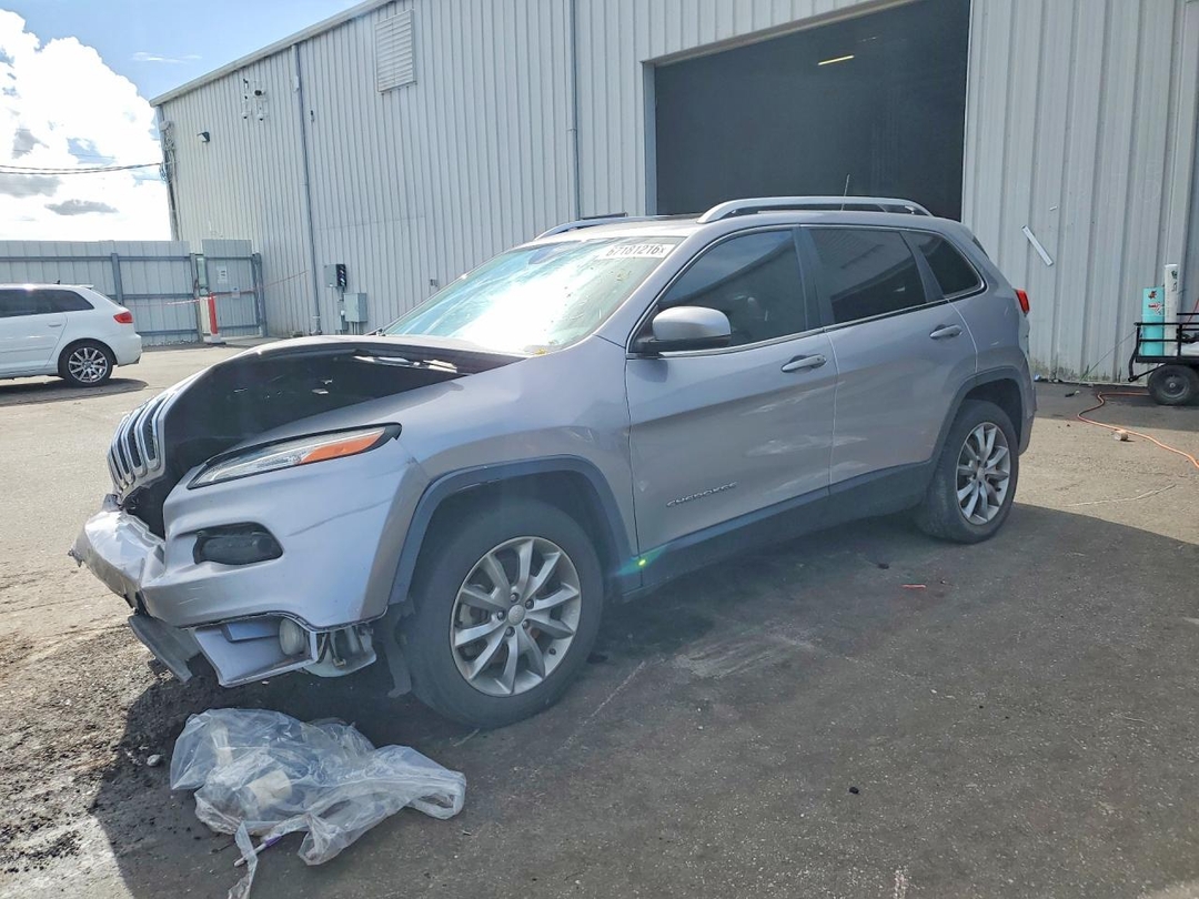Вид 2017 JEEP CHEROKEE LIMITED, угол 1