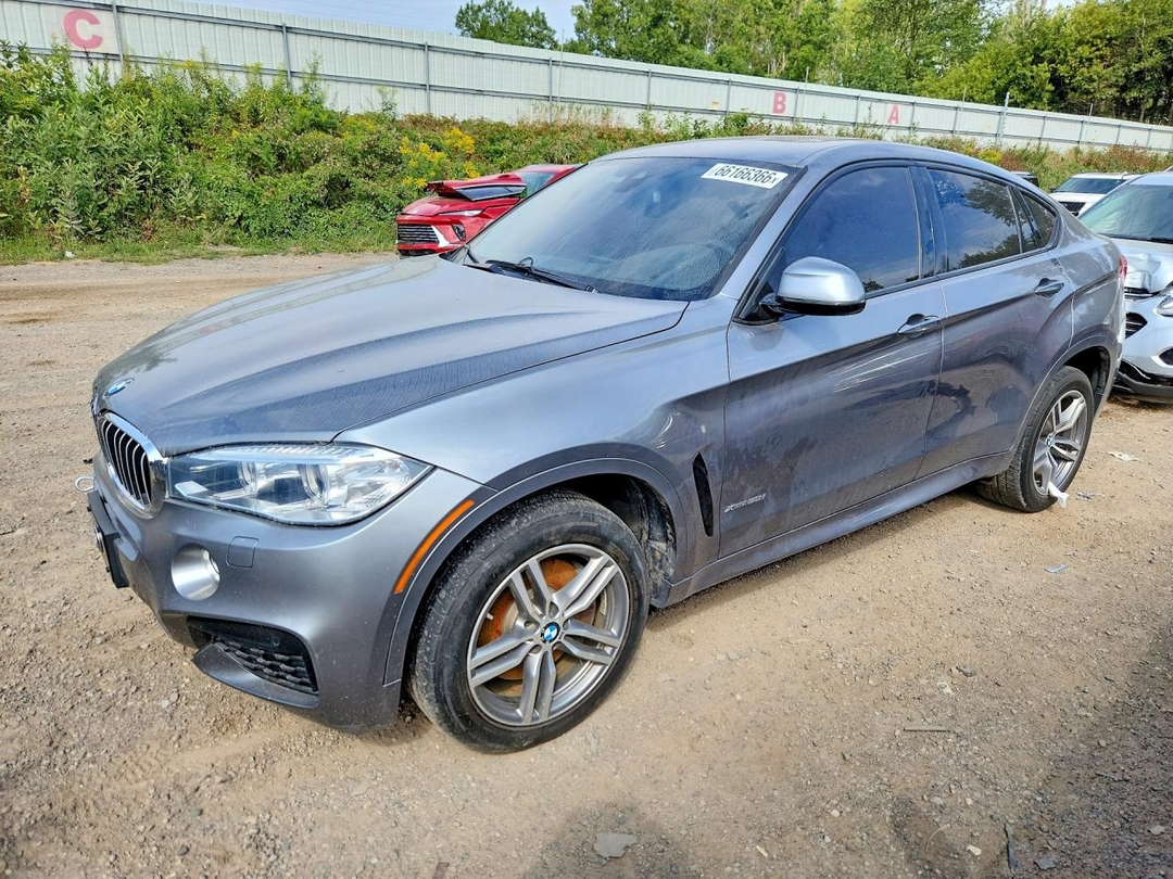 منظر 2017 BMW X6 XDRIVE50I، زاوية 1