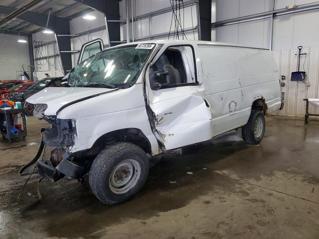 Вид 2011 FORD E350 DELIVERY VAN, угол 1