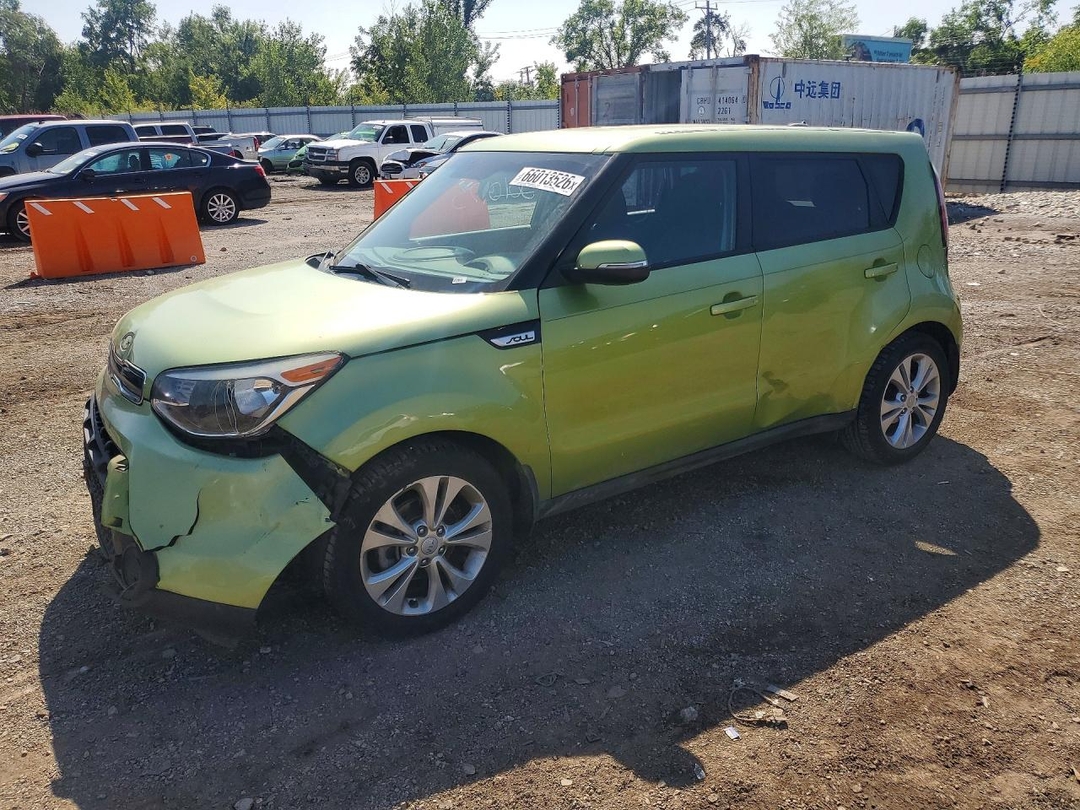 Vedere 2014 KIA SOUL +, unghi 1