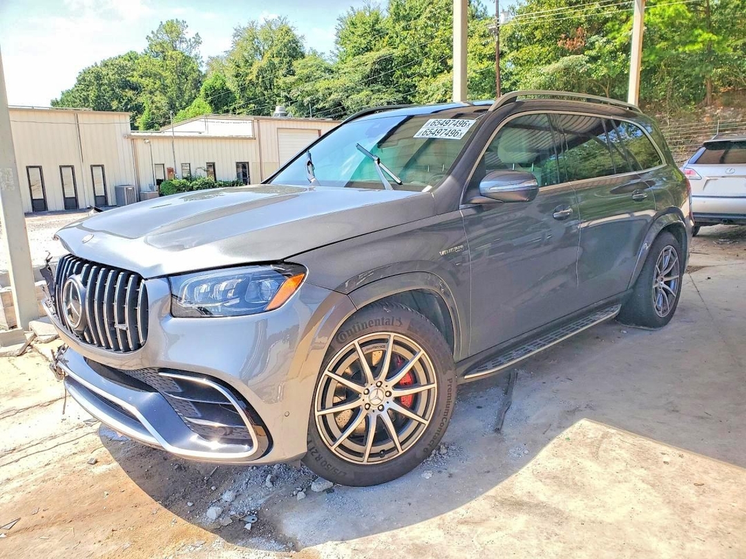 منظر 2024 MERCEDES-BENZ GLS، زاوية 1