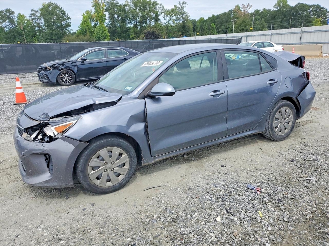2020 KIA RIO S view, angle 1