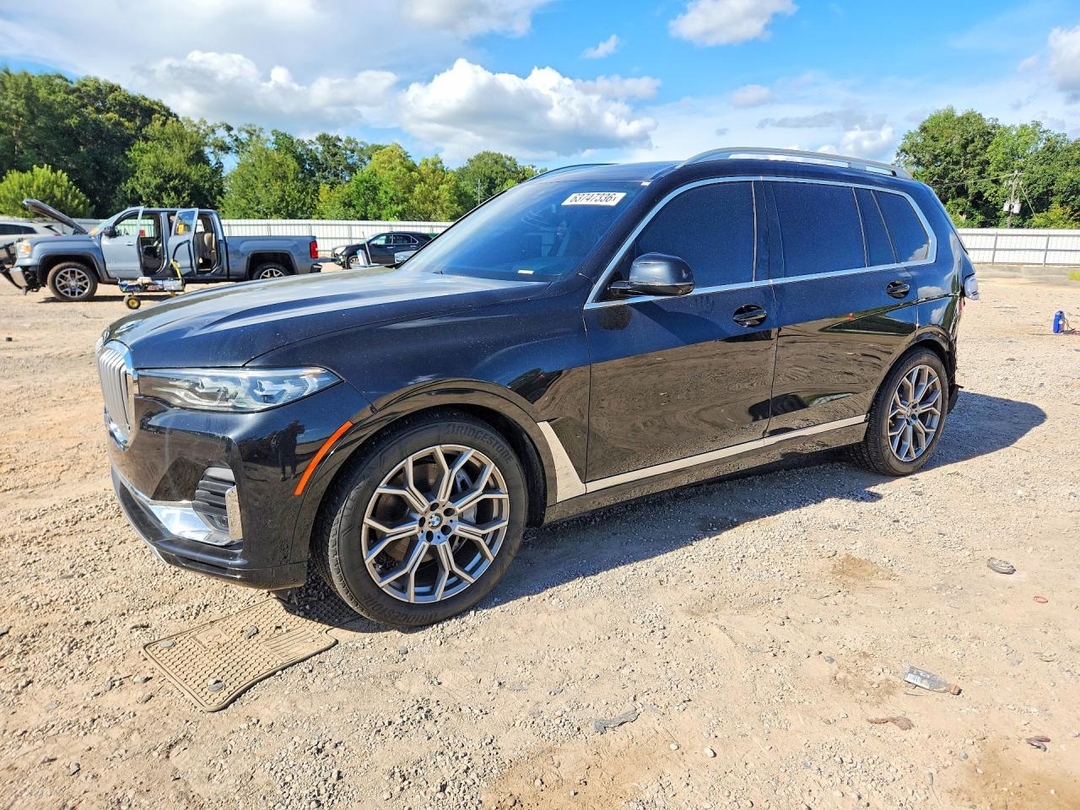 Vista de 2019 BMW X7 XDRIVE40I, ángulo 1