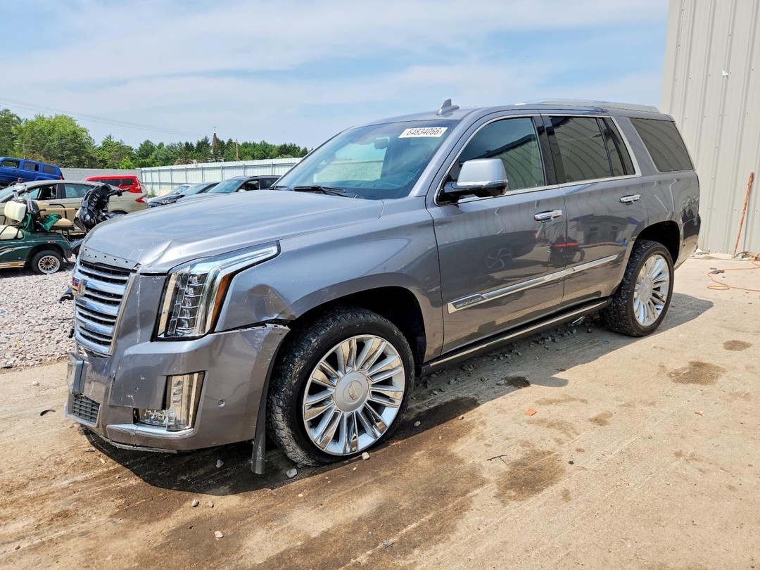 Vista de 2018 CADILLAC ESCALADE PLATINUM, ángulo 1