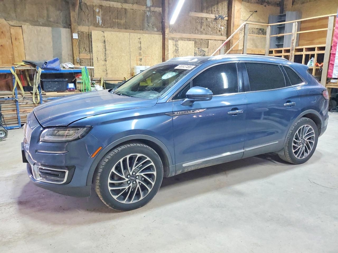 Вид 2019 LINCOLN NAUTILUS RESERVE, угол 1