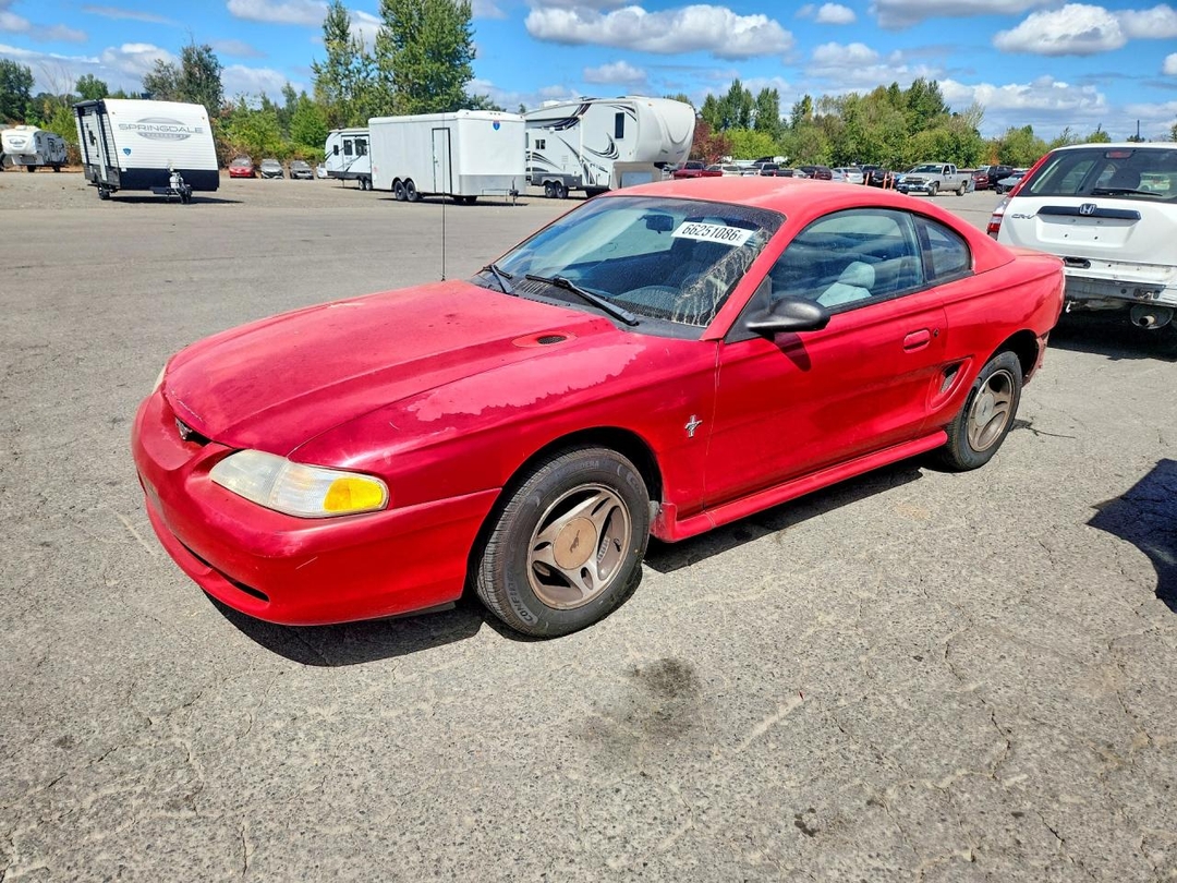 Вид 1998 FORD MUSTANG, угол 1