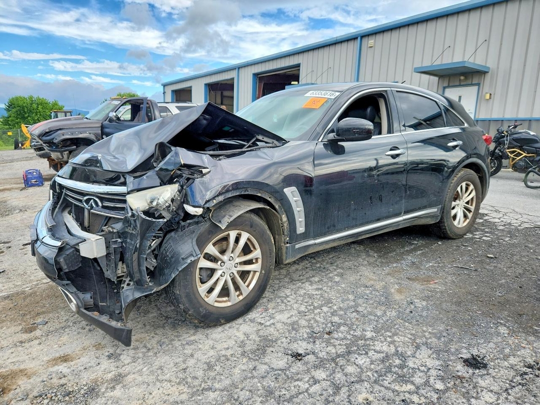 Вид 2012 INFINITI FX35 BASE, угол 1