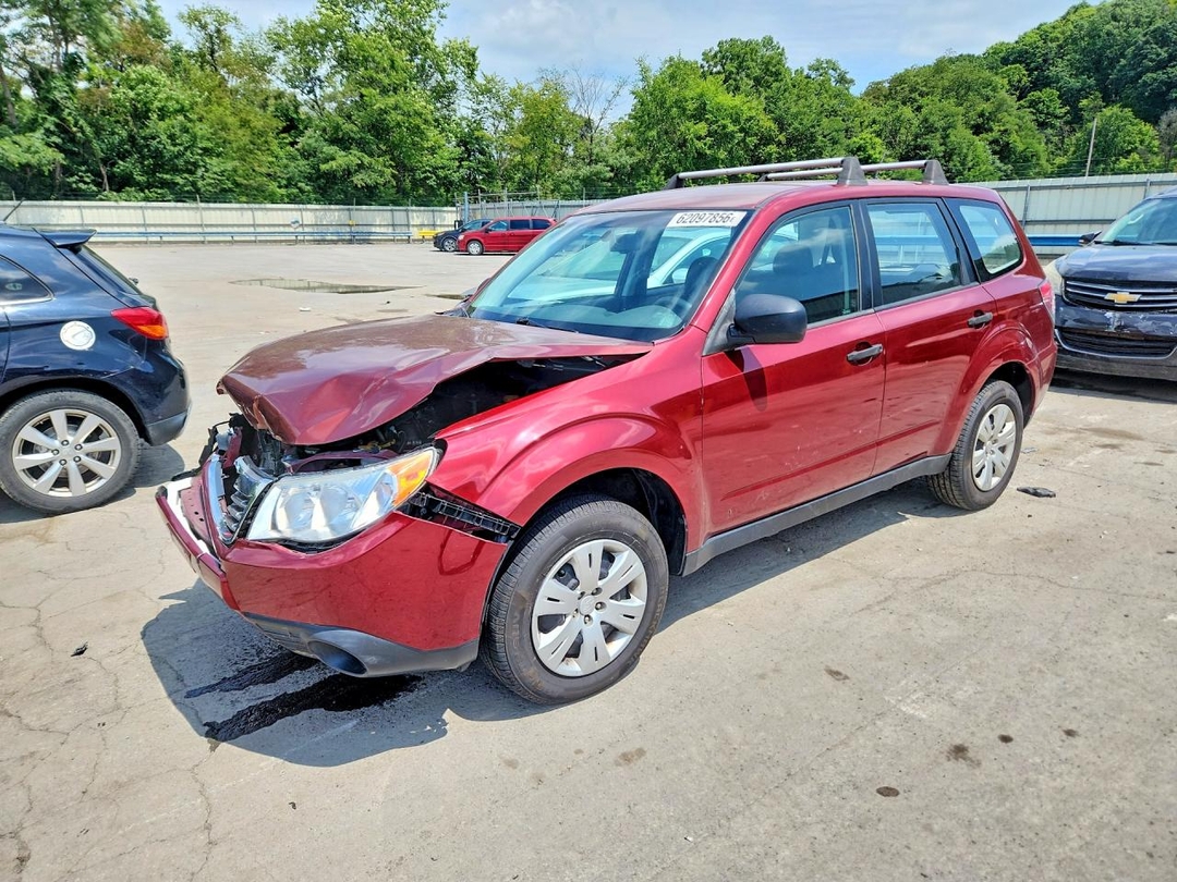 Vue de 2009 SUBARU FORESTER 2.5X, angle 1