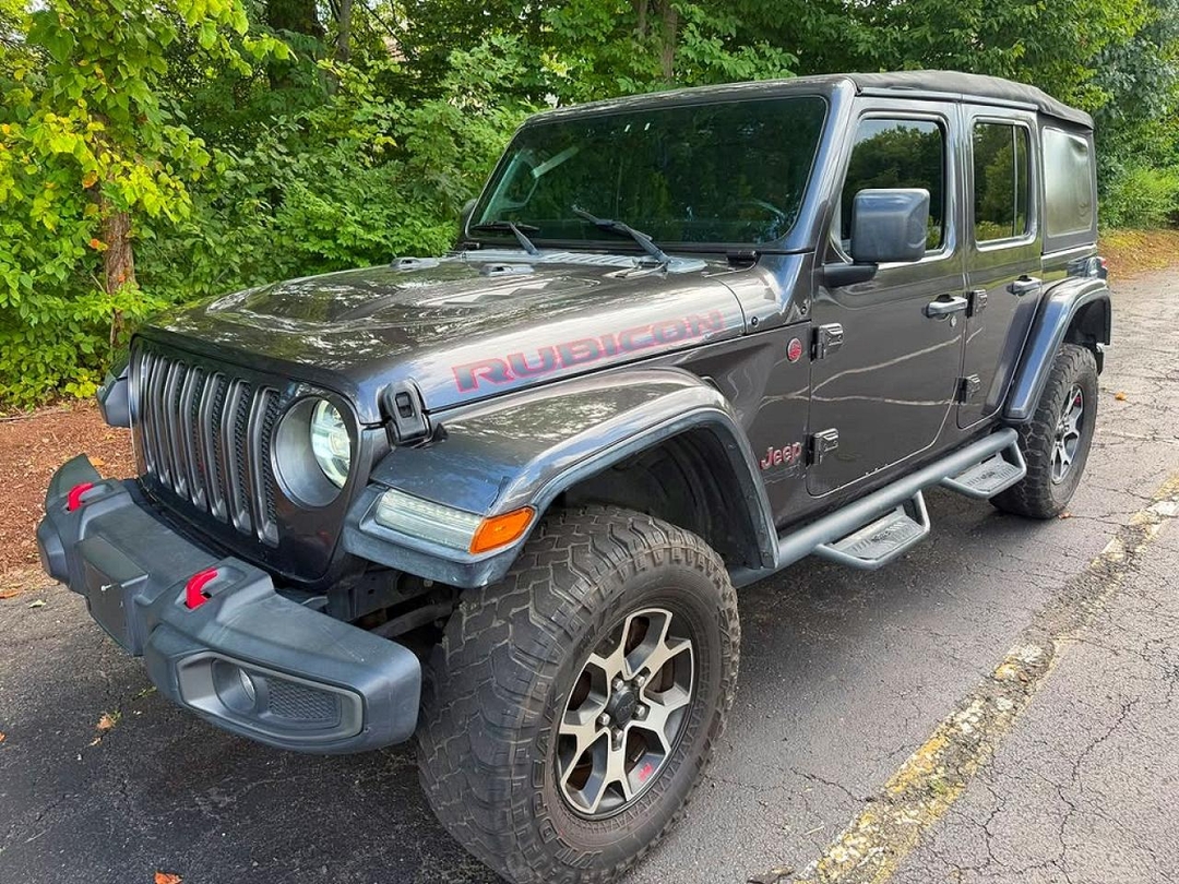 Vedere 2020 JEEP WRANGLER UNLIMITED RUBICON, unghi 1