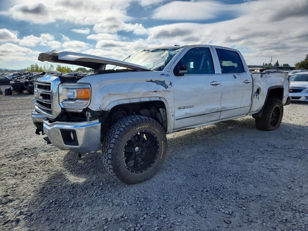 Vista de 2014 GMC SIERRA K1500 SLT, ángulo 1