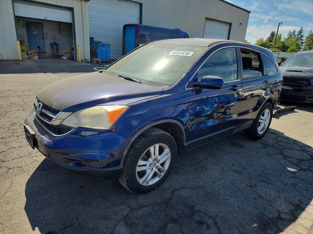 Vue de 2010 HONDA CR-V EXL, angle 1