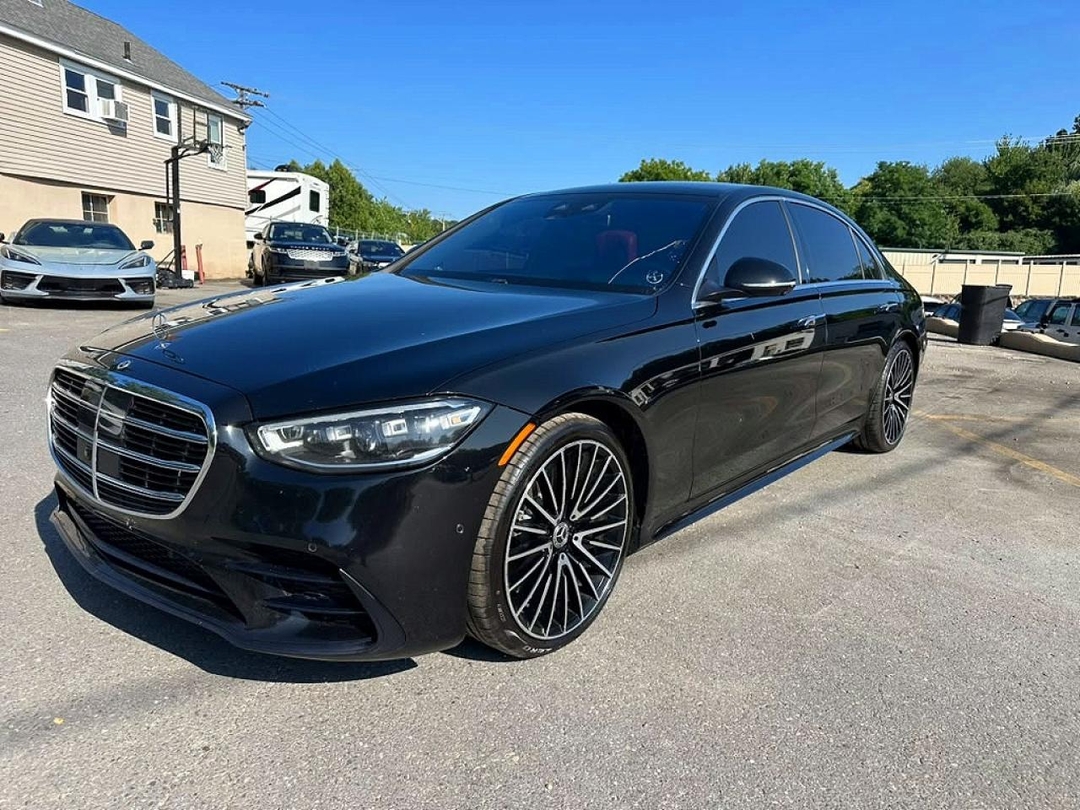 Vue de 2022 MERCEDES-BENZ S 580 4MATIC, angle 1