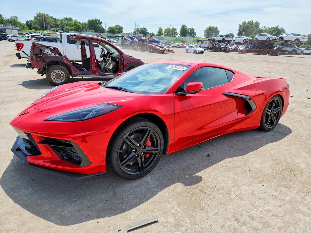 Vue de 2026 CHEVROLET CORVETTE STINGRAY 1LT, angle 1
