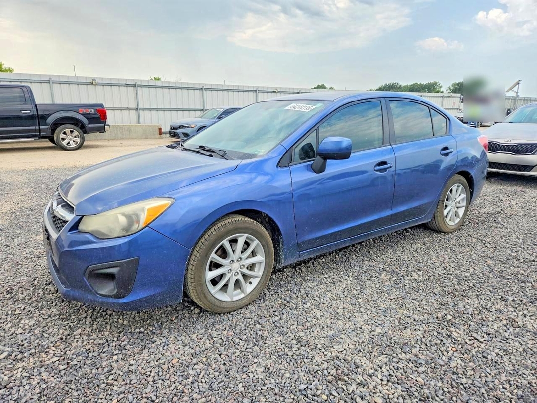 منظر 2012 SUBARU IMPREZA PREMIUM، زاوية 1