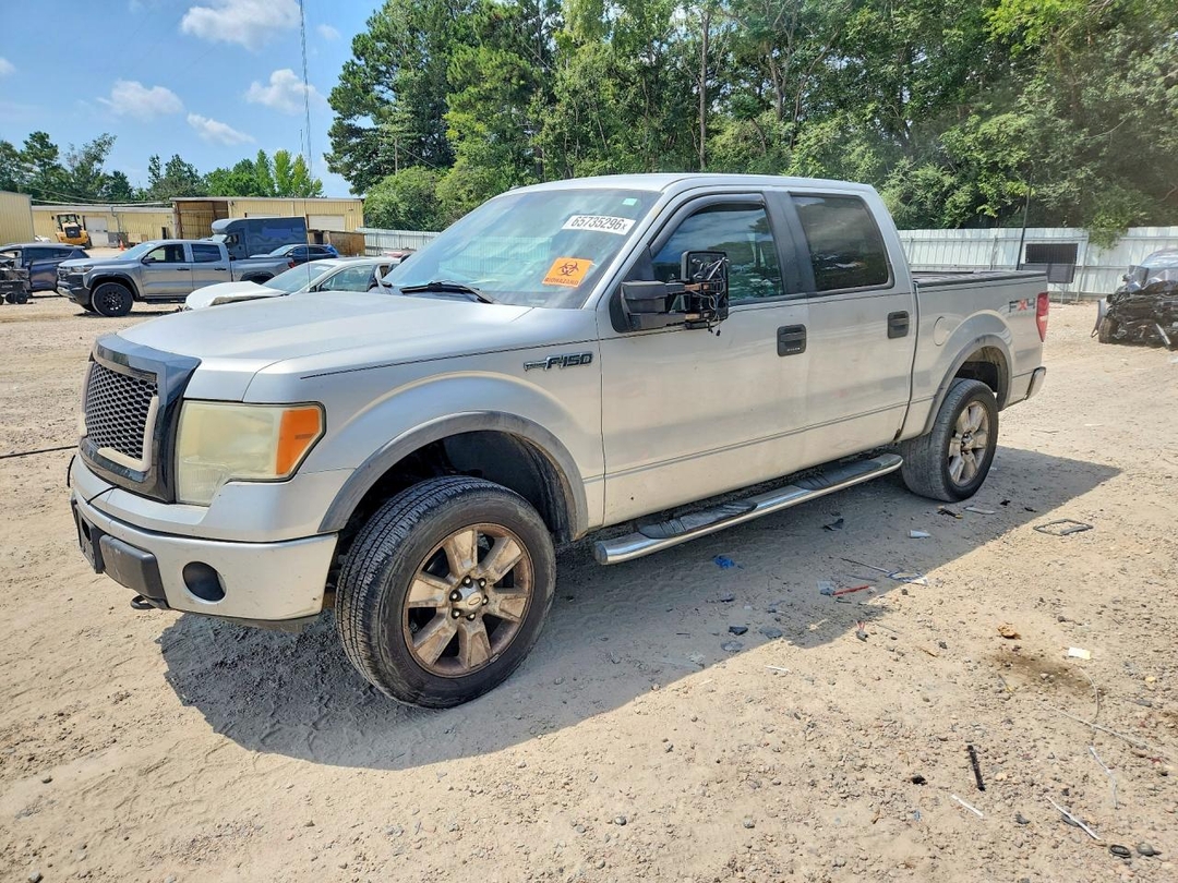 Vue de 2009 FORD F150 SUPERCREW, angle 1