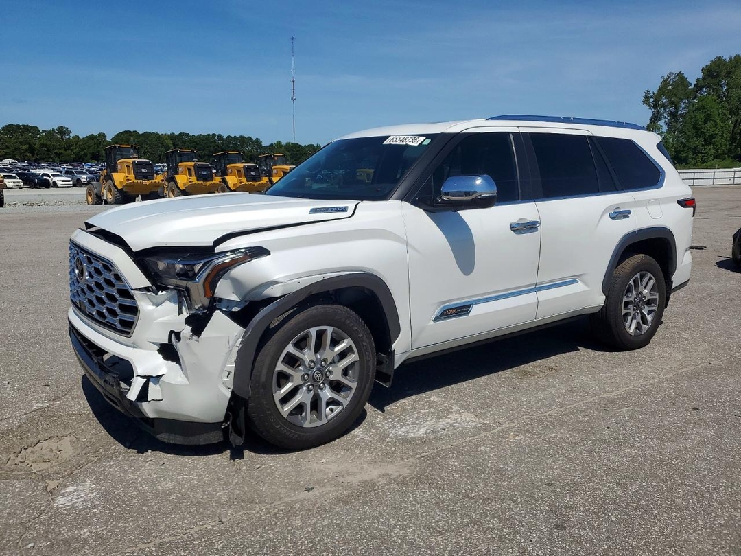 Vista de 2025 TOYOTA SEQUOIA 1794 EDITION, ángulo 1