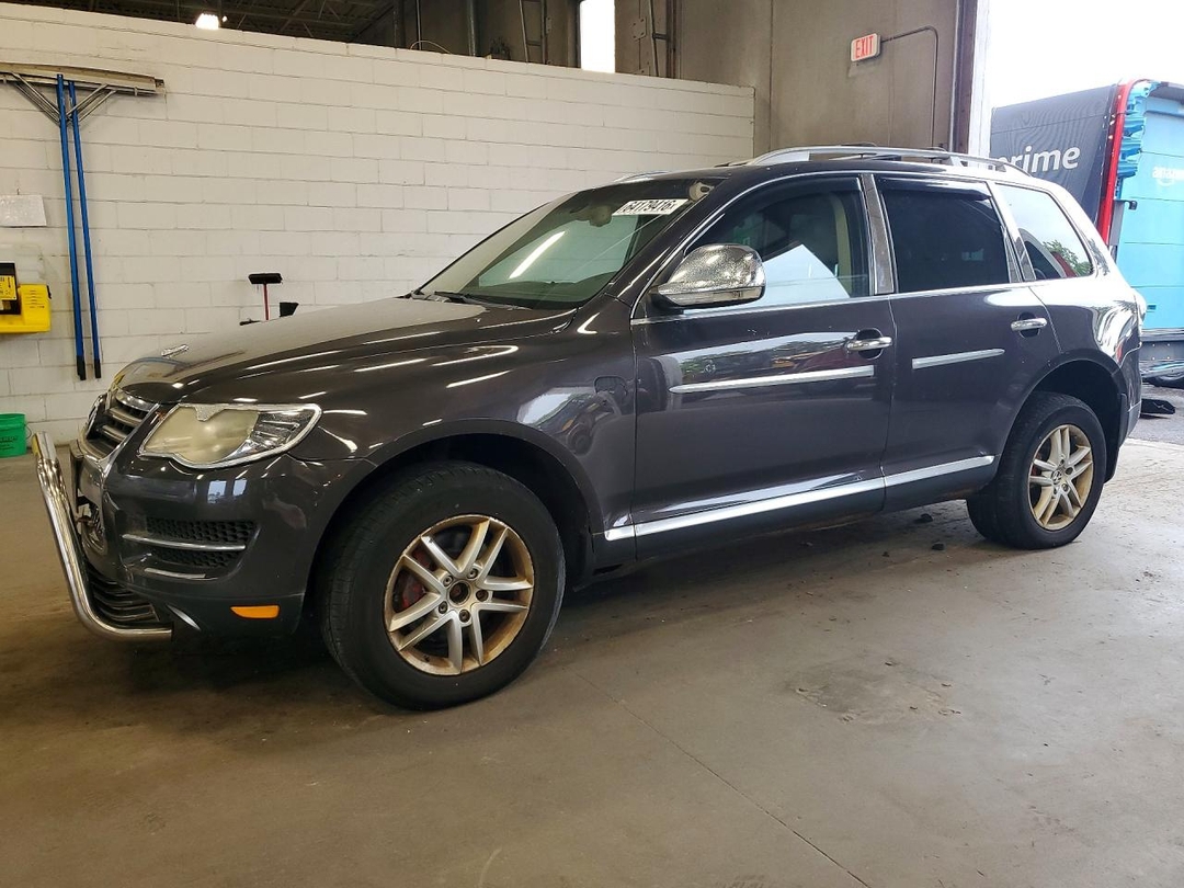 Vista de 2008 VOLKSWAGEN TOUAREG 2 V6, ángulo 1