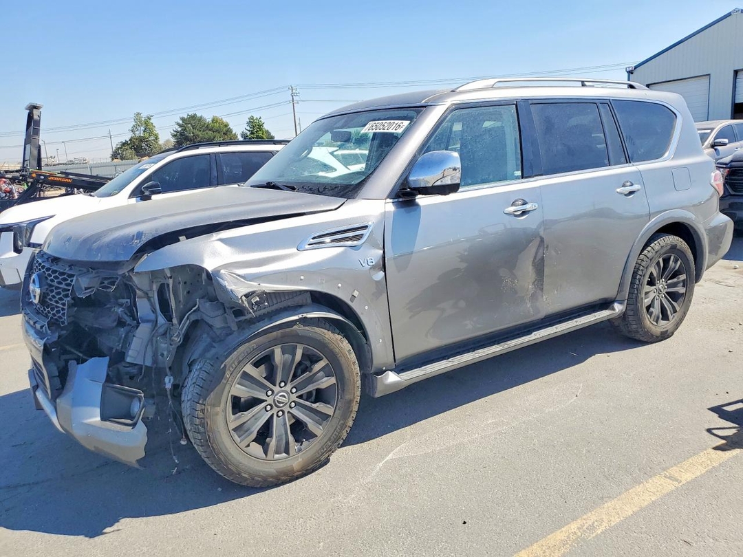 Vista de 2018 NISSAN ARMADA PLATINUM, ángulo 1