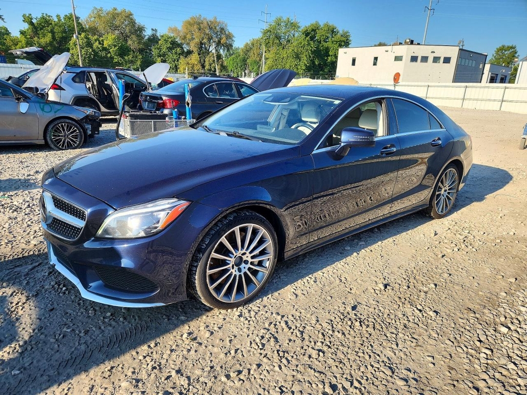 Вид 2016 MERCEDES-BENZ CLS 550 4MATIC, угол 1