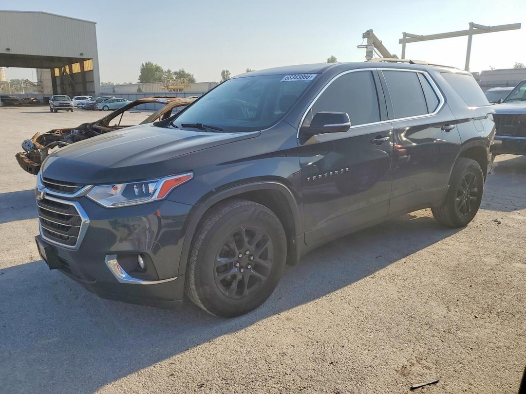 Vedere 2021 CHEVROLET TRAVERSE LT, unghi 1