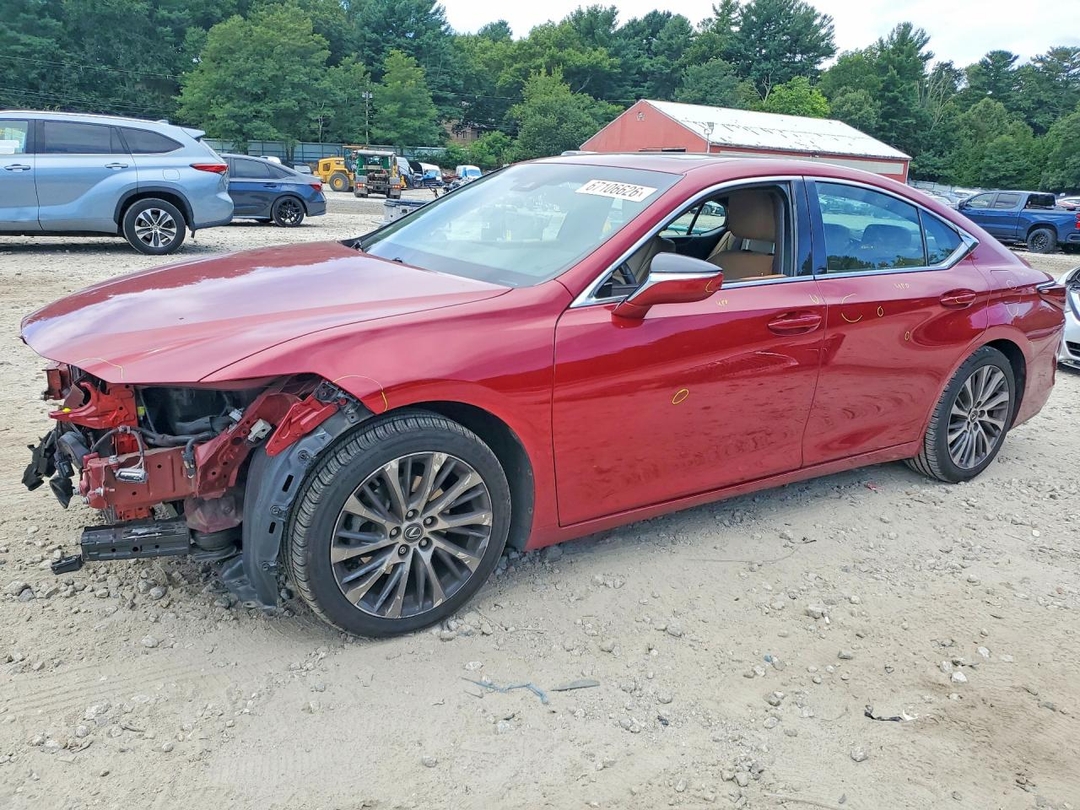 Vista de 2019 LEXUS ES 350, ángulo 1