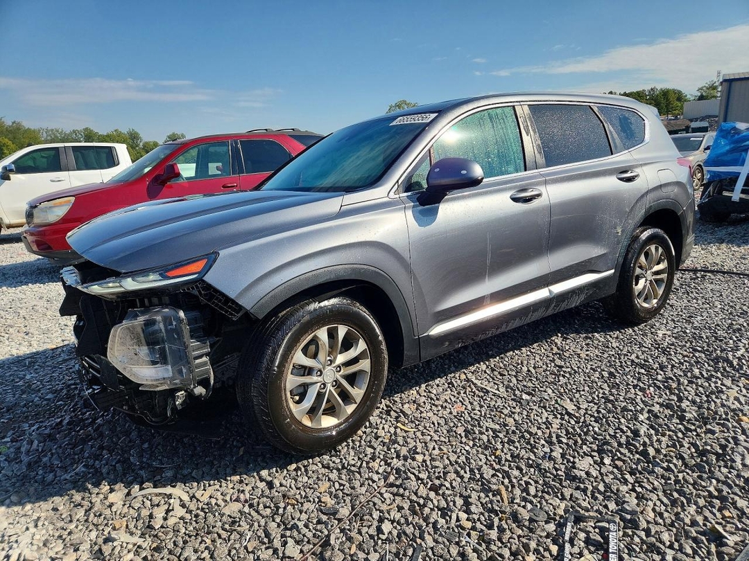 Вид 2019 HYUNDAI SANTA FE SE, угол 1
