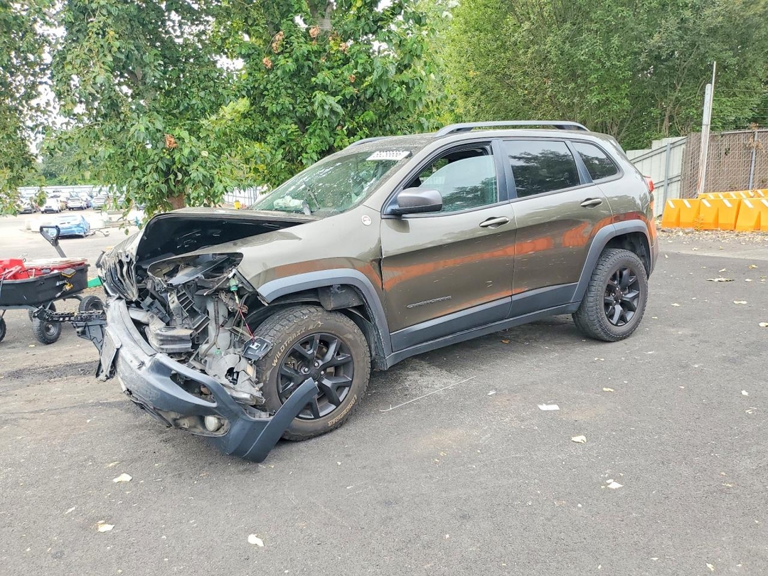 Vista de 2015 JEEP CHEROKEE TRAILHAWK, ángulo 1