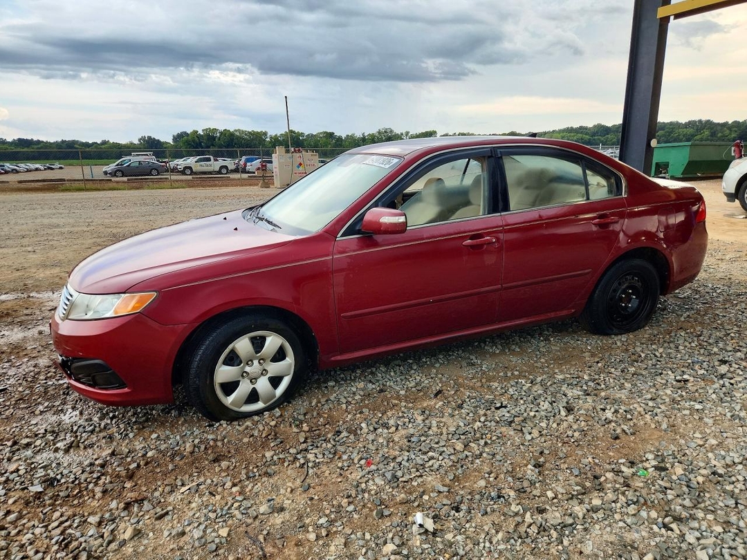 منظر 2009 KIA OPTIMA LX، زاوية 1