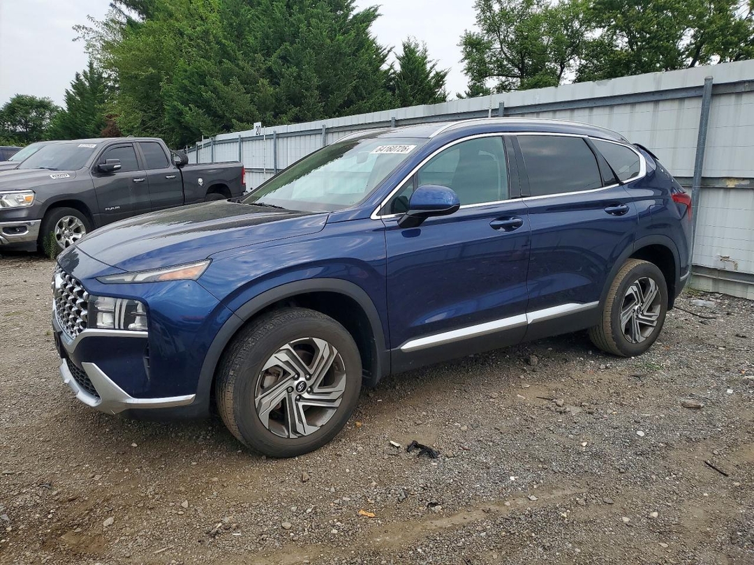Vista de 2022 HYUNDAI SANTA FE SEL, ángulo 1