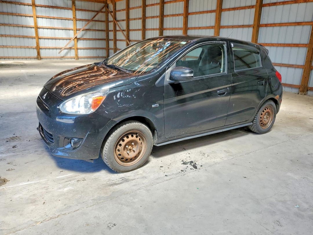 منظر 2015 MITSUBISHI MIRAGE ES، زاوية 1