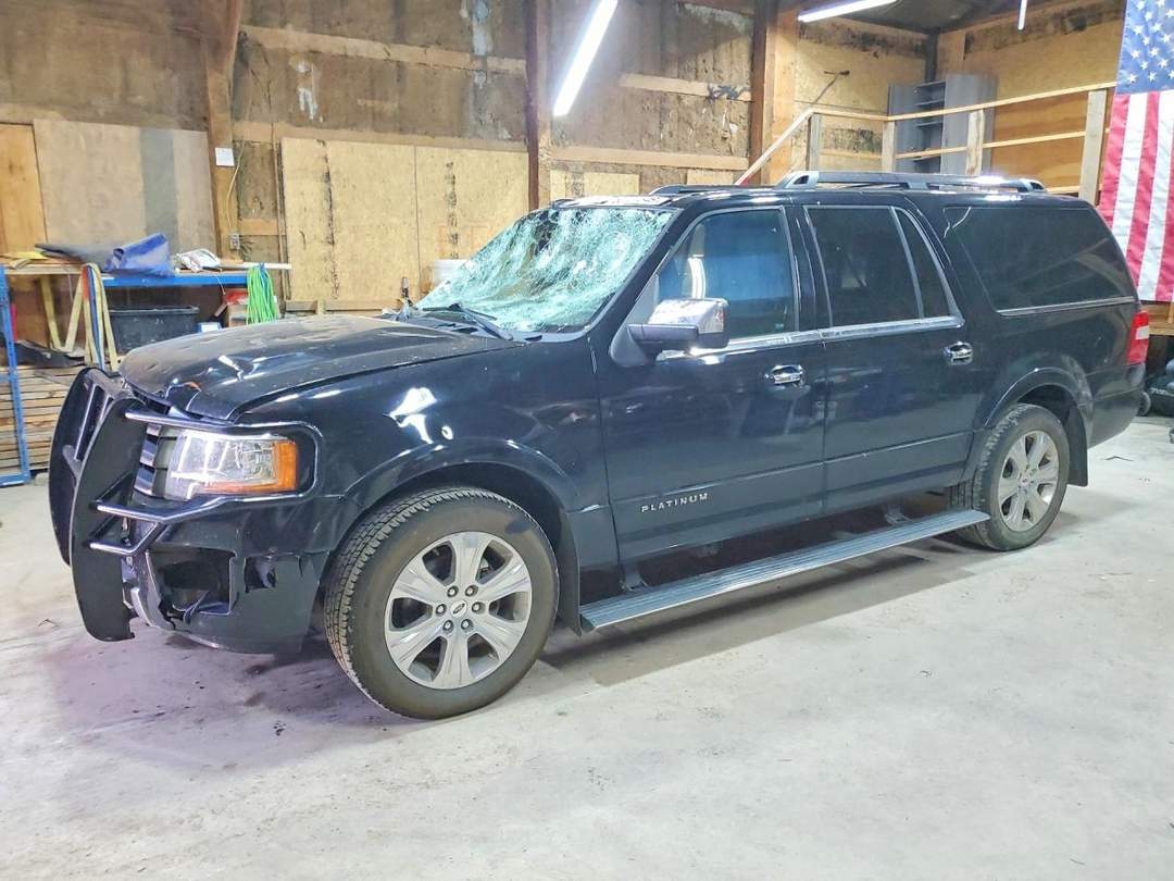 Vedere 2016 FORD EXPEDITION EL PLATINUM, unghi 1