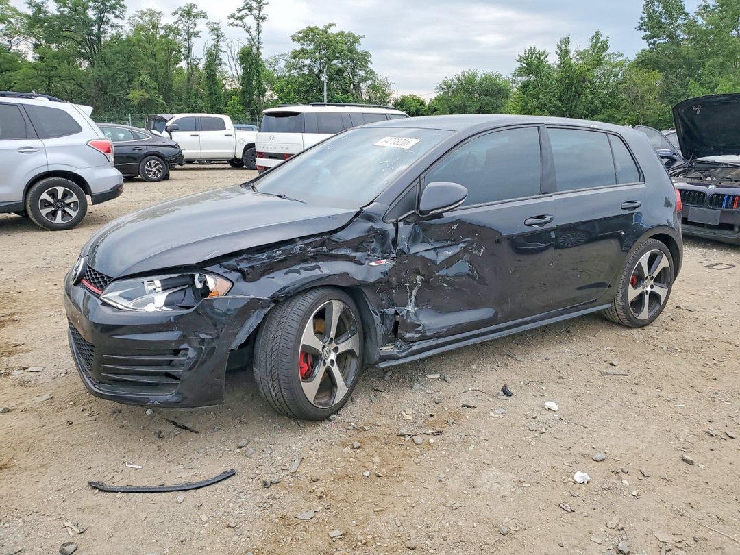 منظر 2017 VOLKSWAGEN GTI S، زاوية 1