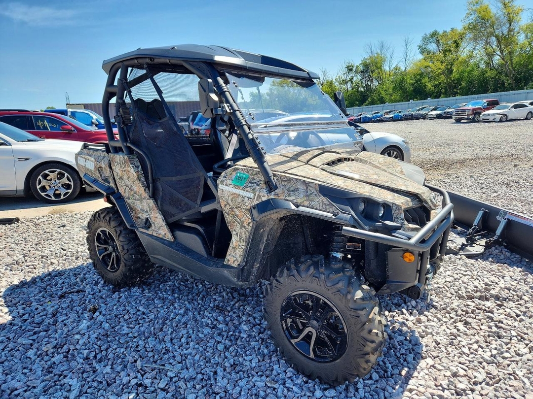 Vue de 2015 CAN-AM COMMANDER 800R XT UTILITY VEHICLE, angle 1