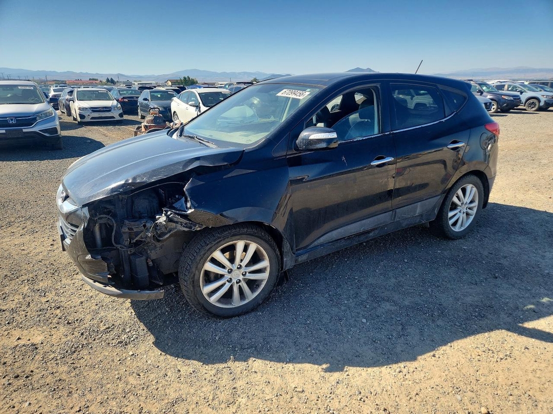 Vue de 2010 HYUNDAI TUCSON LIMITED, angle 1