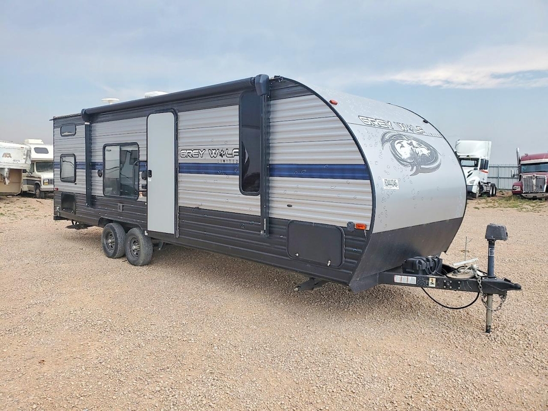 منظر 2020 FOREST RIVER GREY WOLF CAMPER، زاوية 1