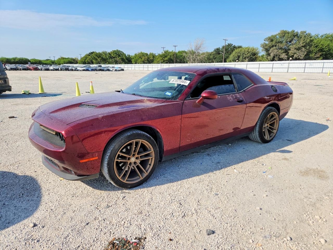 Vista de 2021 DODGE CHALLENGER SXT, ángulo 1