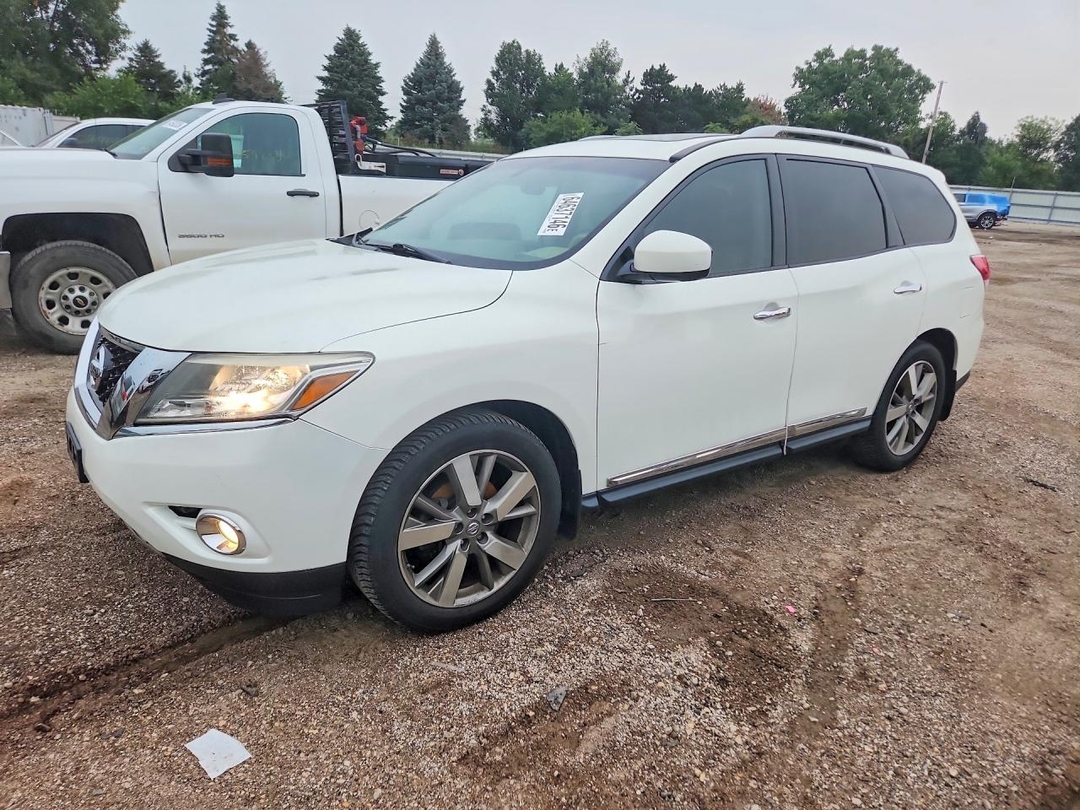 منظر 2014 NISSAN PATHFINDER S، زاوية 1