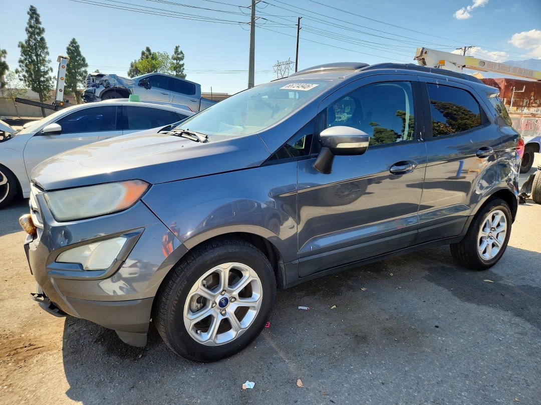 Vista de 2019 FORD ECOSPORT SE, ángulo 1