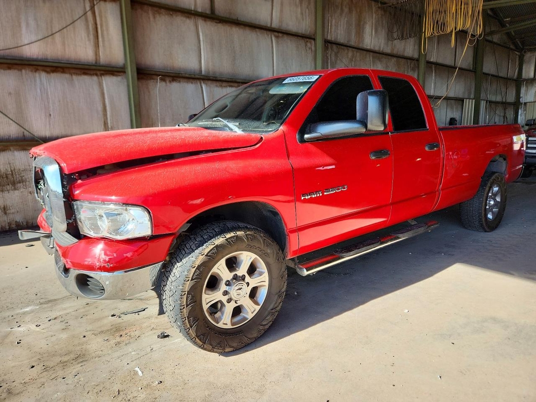 Vue de 2003 DODGE RAM 2500 ST, angle 1