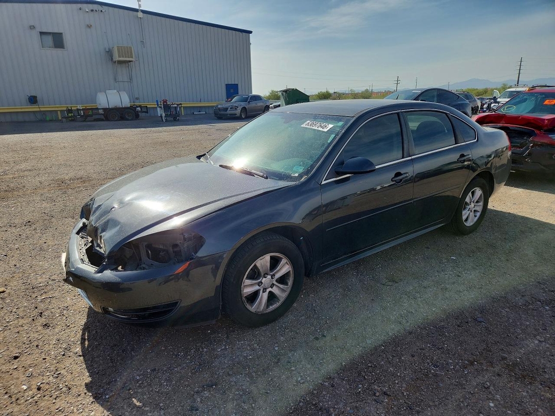 منظر 2014 CHEVROLET IMPALA LIMITED LS، زاوية 1