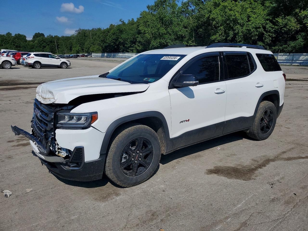 Вид 2023 GMC ACADIA AT4, угол 1