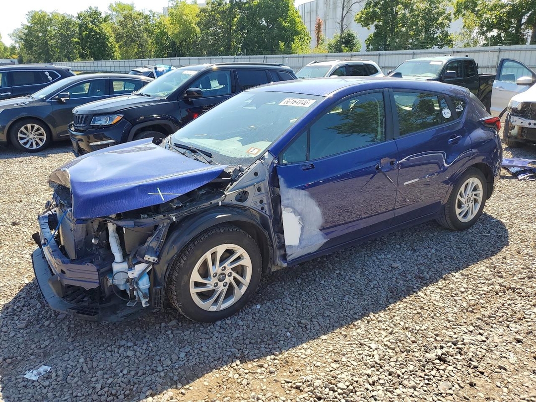 Vue de 2024 SUBARU IMPREZA, angle 1