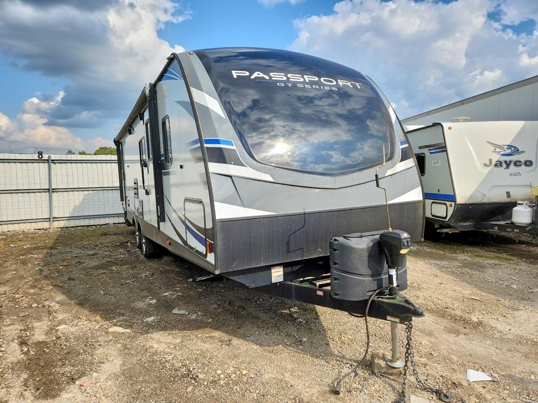منظر 2019 KEYSTONE PASSPORT CAMPER، زاوية 1