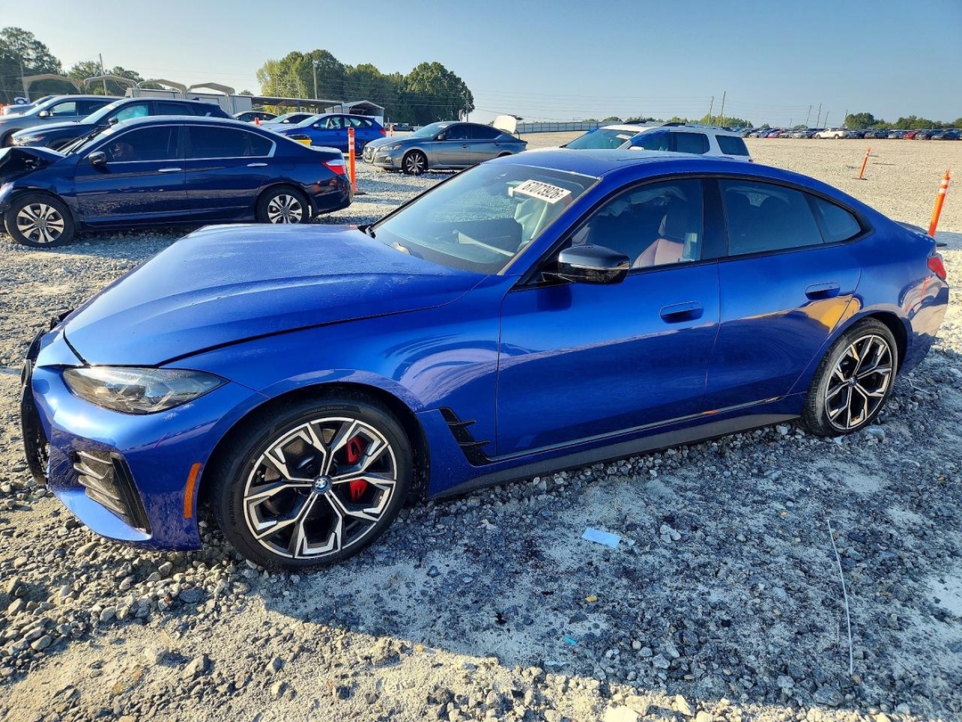 Vue de 2023 BMW I4 EDRIVE 40, angle 1