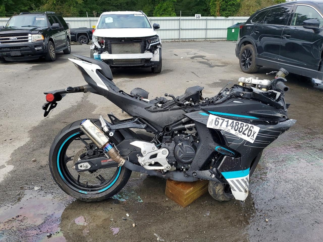 Вид 2023 CF MOTO 450SS, угол 1