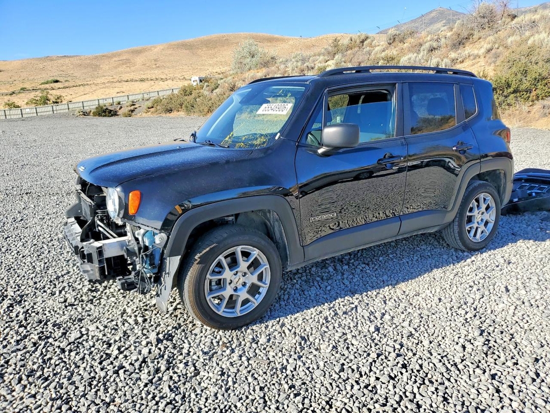 Vista de 2022 JEEP RENEGADE LATITUDE, ángulo 1