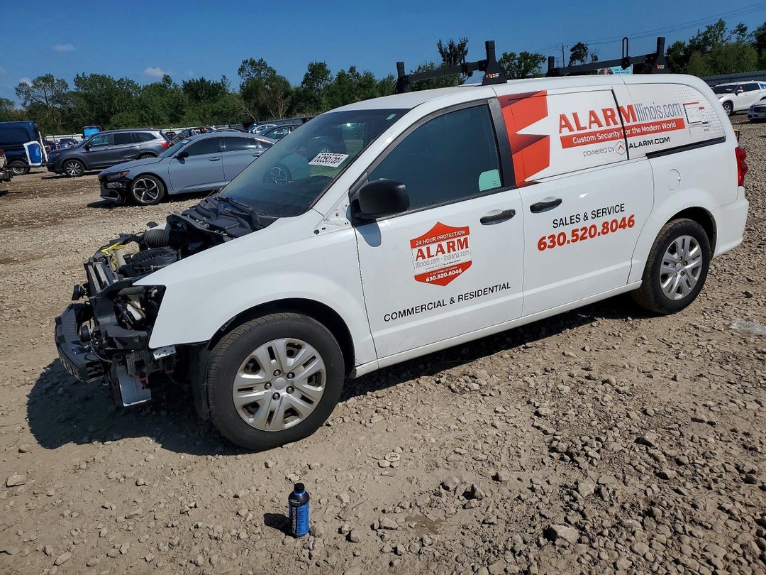Вид 2019 DODGE GRAND CARAVAN SE, угол 1